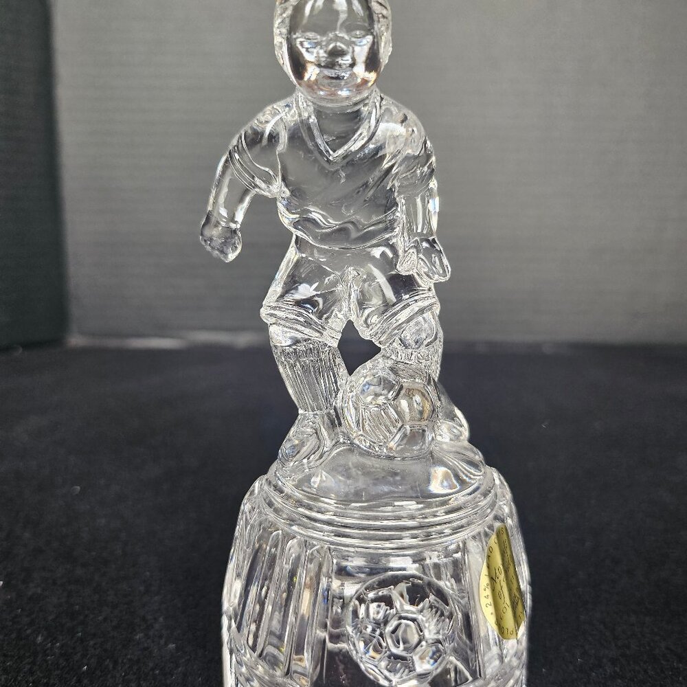 Moments of Pride Soccer Player Princess House Crystal Figurine Germany